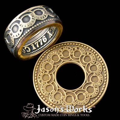 Coin Ring Blanks – Coin Ring Tools & Custom Made Coin Rings – Jason's Works