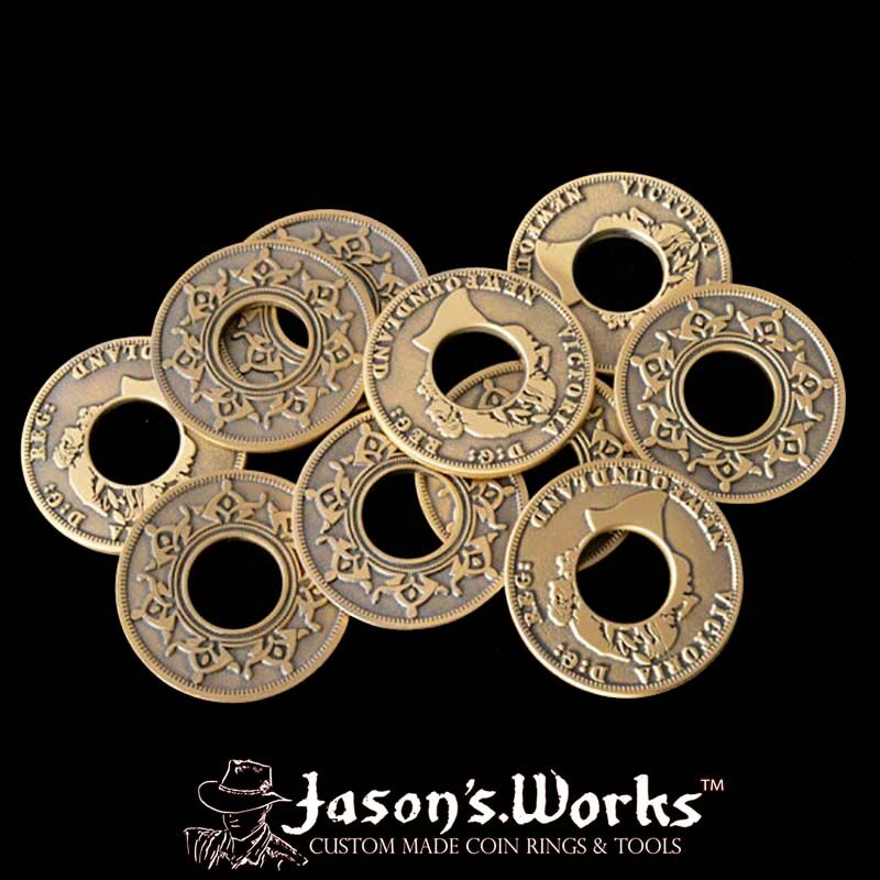 Coin Ring Blanks – Coin Ring Tools & Custom Made Coin Rings – Jason's Works